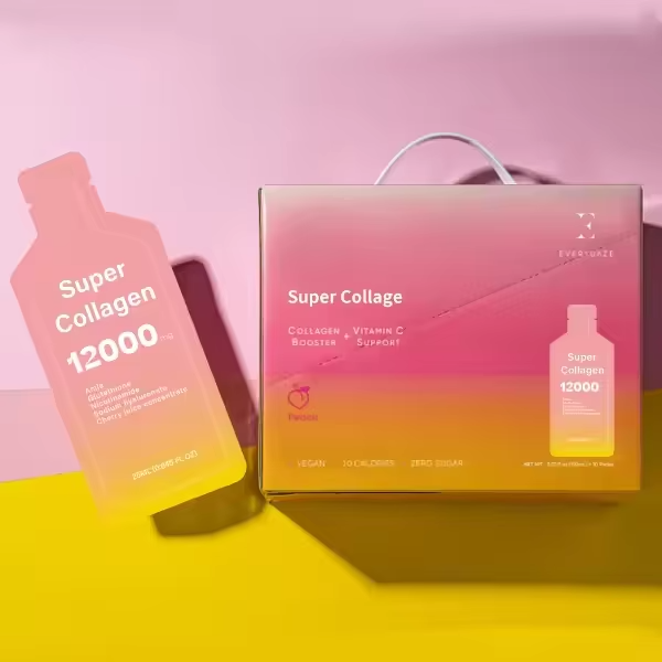 المكمّل الغذائي الفاخر غني بالجلوتاثيون و الكولاجين سائل لنضارة البشرة